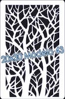 - Stencil 20x30cm Modelo 043 -